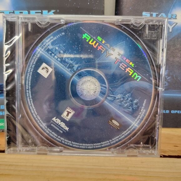 VINTAGE Star Trek Away Team 2001 PC Game w/ Box SEALED - Picture 2 of 8